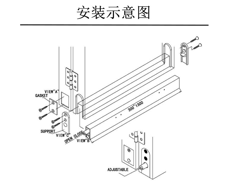 桃子视频在线官网观看免费一色桃子中文字幕RDA-31C(U2) 铝合金门底防尘器