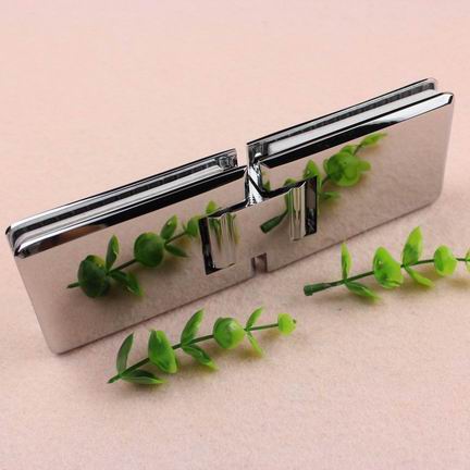 180 degree glass to glass round brass material shower glass door hinge